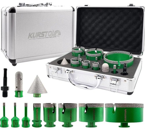 Tile hole saw kit - tile,